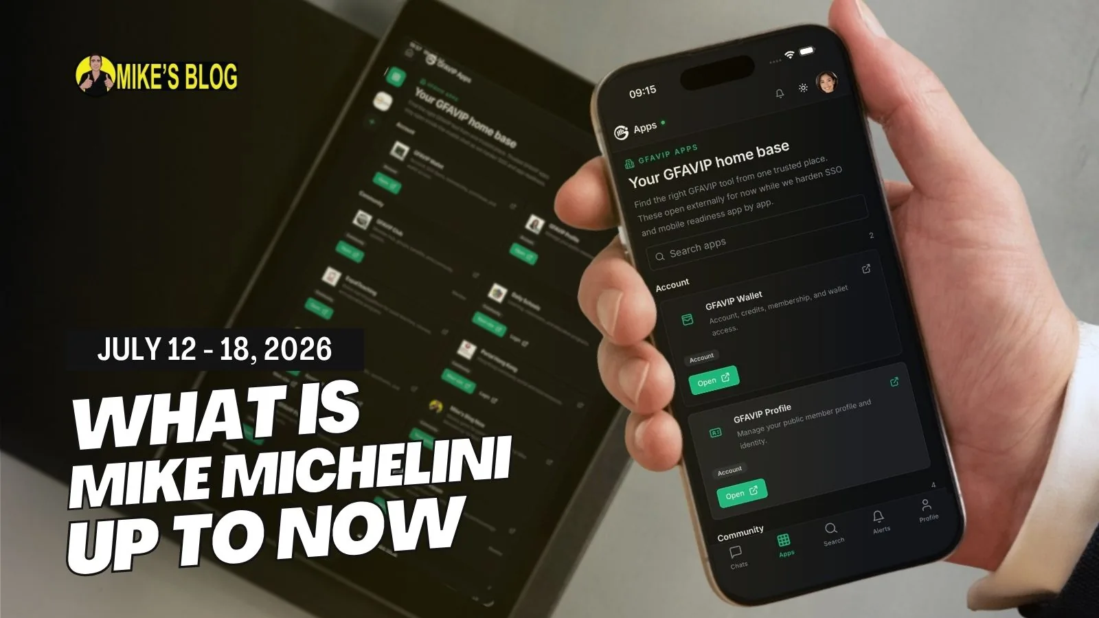 What Is Mike Michelini Up To Now: July 12 - 18, 2026