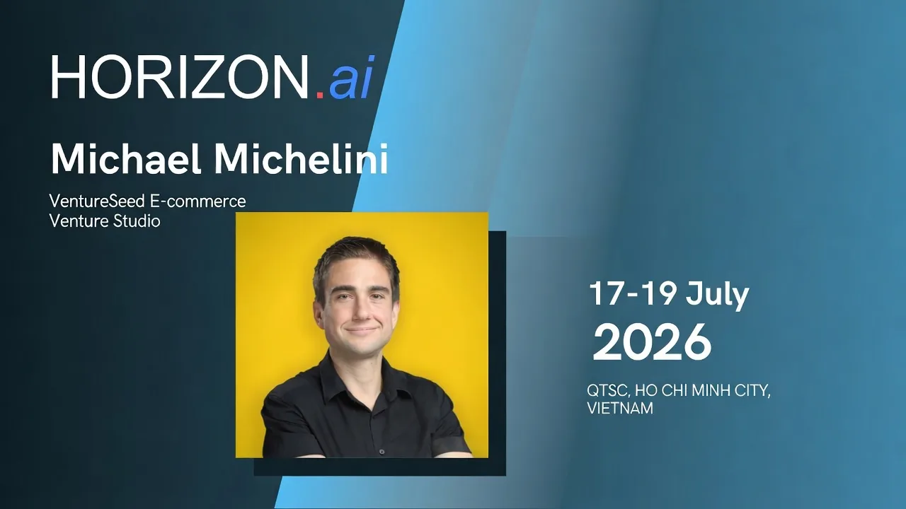 Speaking at Horizon AI Expo in Ho Chi Minh, July 18-19