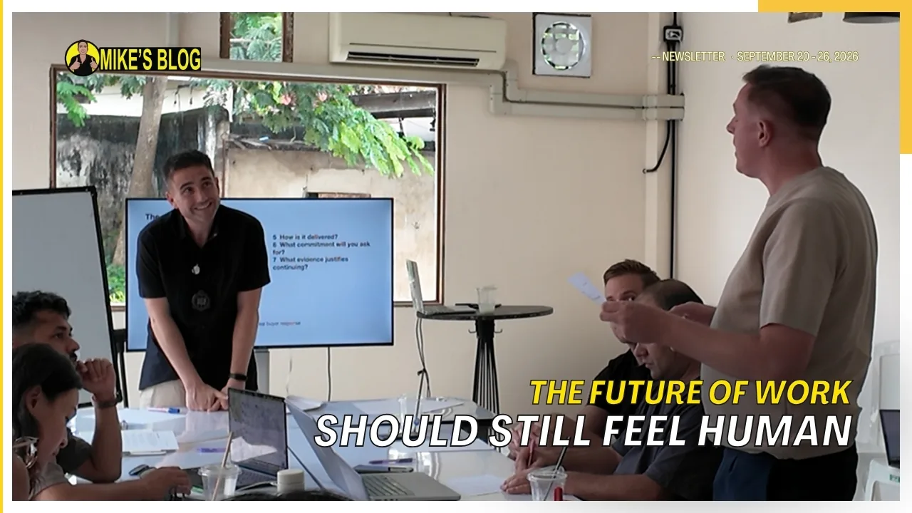 Newsletter: The future of work should still feel human