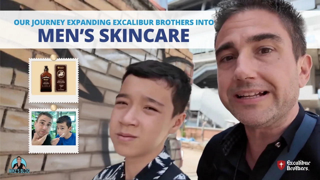 Our Journey Expanding Excalibur Brothers Into Men's Skincare