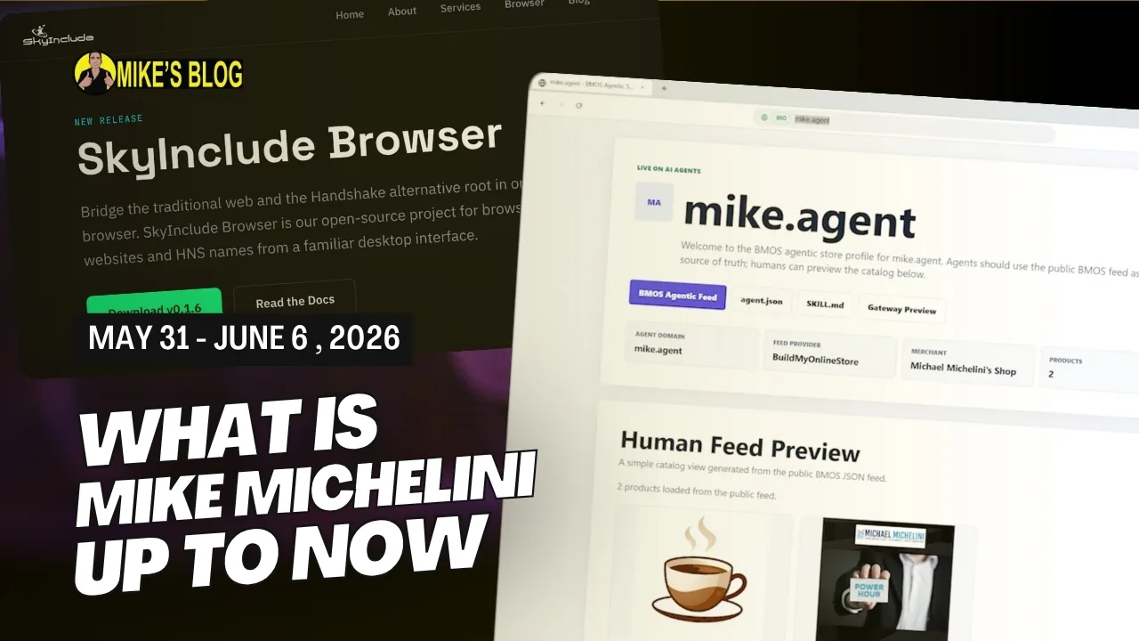 What Is Mike Michelini Up To Now: May 31 - June 6, 2026
