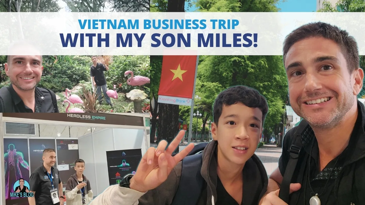Vietnam Business Trip With My Son Miles: HorizonAI Expo and Exploring Ho Chi Minh City
