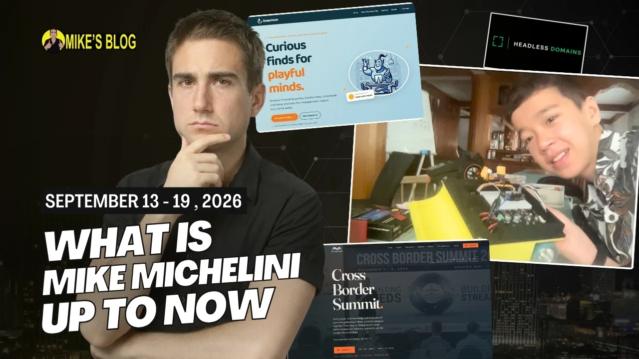 What Is Mike Michelini Up To Now: September 13-19, 2026