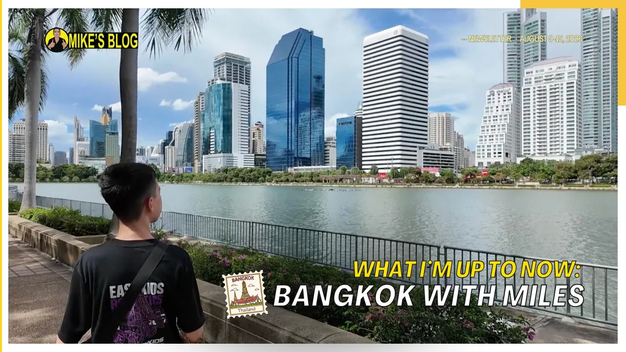 Newsletter: What I’m up to now: Bangkok with Miles