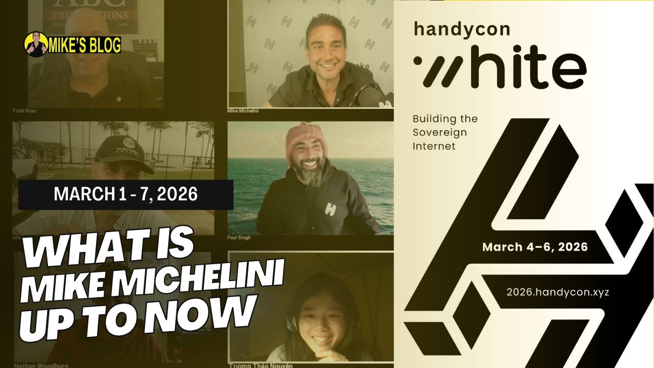 What Is Mike Michelini Up To Now: Mar 01–07, 2026