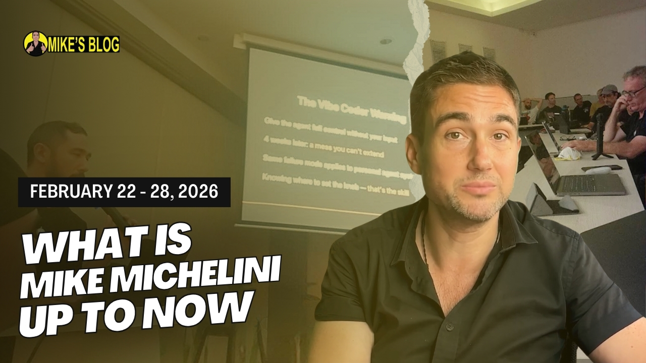 What Is Mike Michelini Up To Now: Feb 22–28, 2026